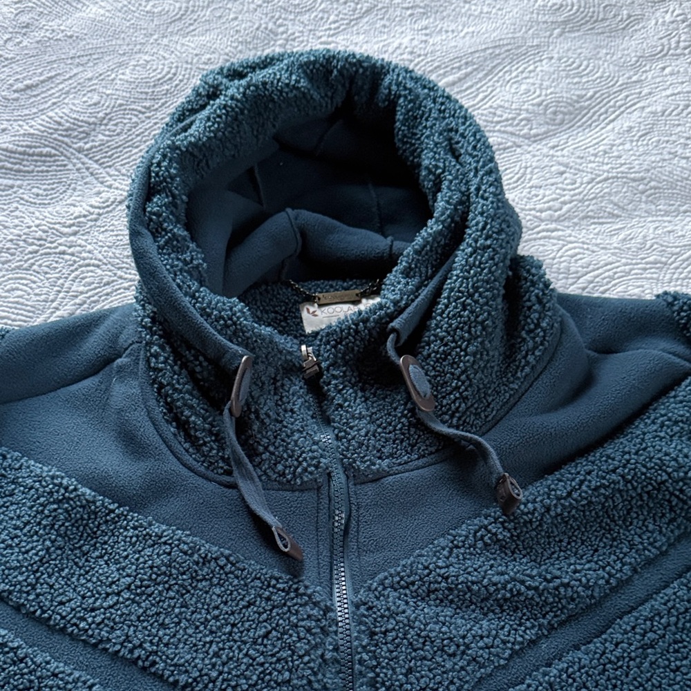 Koolaburra UGG Amazing Sherpa and Fleece Sweatshirt Jacket